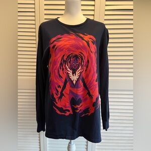 Marvel Character Dark Phoenix Loot Crate DX Exclusive Navy Tee Men’s or Women L
